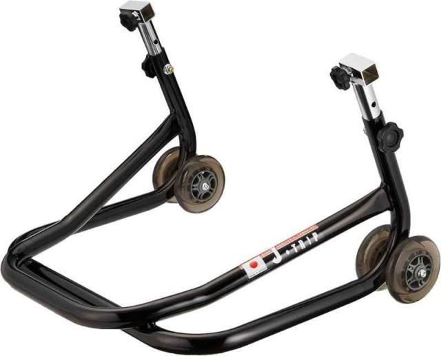 ジェイトリップ(J-TRIP) ショートローラースタンド(ホンタイ) ブラック JT-125BK メンテナンススタンド (ブラック)