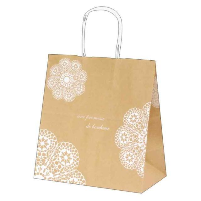 タカ印 ギフトバッグ 手提げ 50-5612 レースィ 中 50枚