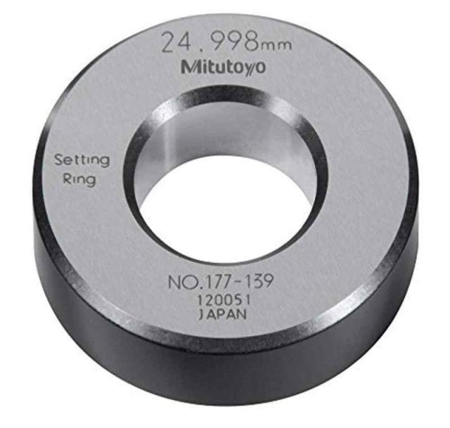 ミツトヨ(Mitutoyo) リングゲージ 25MM 177-139 177-139