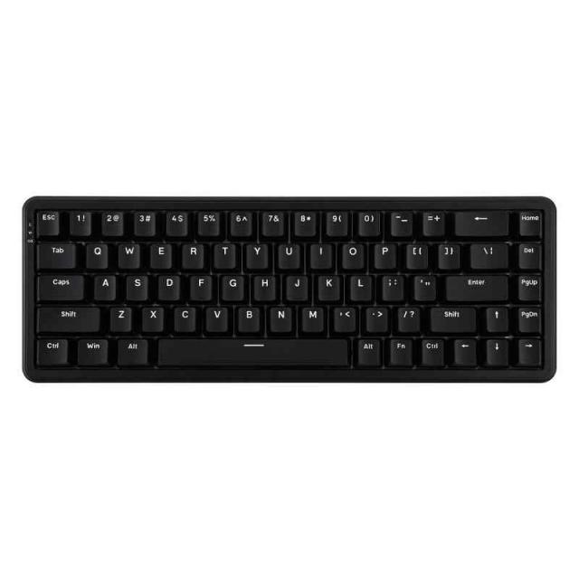 ラピッドトリガー MechLands AJAZZ AK680 MAX ホール効果スイッチ付き有線ゲーミングキーボード 高速トリガー磁気キーボード超低遅延のメカニカルキーボード トップ構造 RGB バックライト (ブラック)