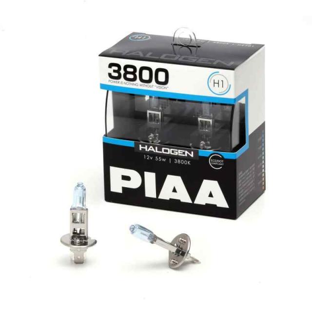PIAA(ピア) 車用 バルブ ヘッドライト・フォグランプ用 ハロゲン H1 3800K 車検対応 2個入 12V 55W ECE規格準拠 HS701