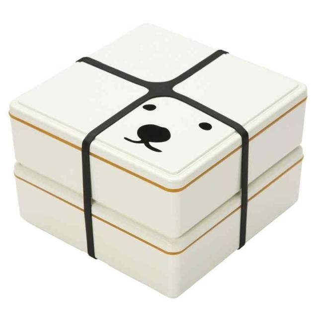 三好製作所 保冷剤一体型 ランチボックス GEL-COOま(じぇるくーま) JUBAKO 2段 GC-352