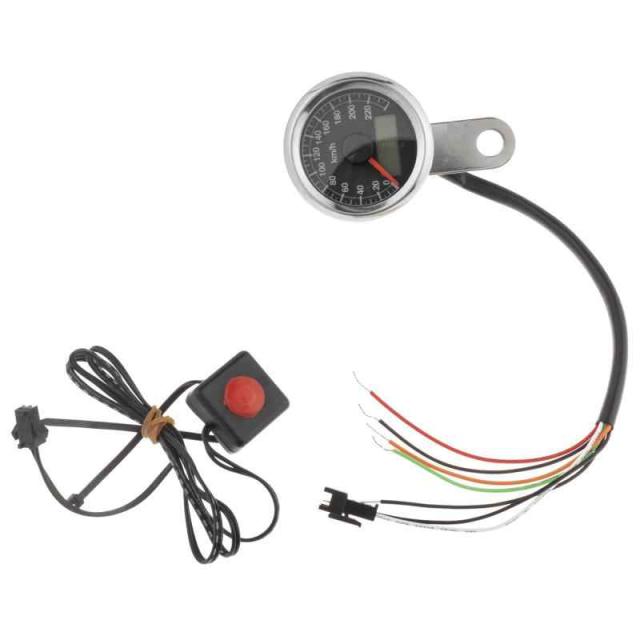 キジマ(Kijima) バイクパーツ スピードメーター電気式〈φ48〉 汎用 510-024 12,581円