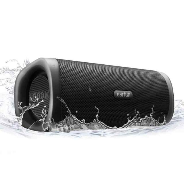 【VGP 2022 Summer 金賞】EarFun UBOOM L ワイヤレススピーカー / 28W サウンド/Bluetooth 5.0/ 重低音強化/ 16時間連続再生/ IP67完全防水/ EarFun Audioアプリ対応【DSP処理/ステレオペ