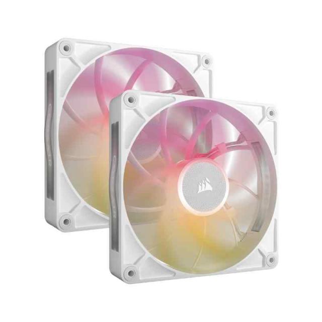CORSAIR iCUE LINK RX140 MAX RGB スターターキット 140mm PWM PCケースファン 30mm厚 デュアルパック（iCUE LINKシステムハブ付属） ホワイト CO-9051040-WW 13,304円
