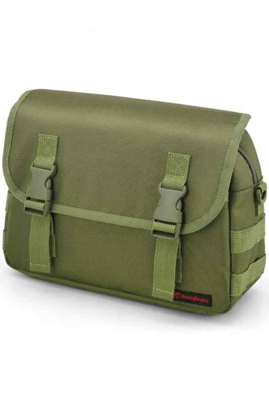 ヘンリービギンズ(Henly Begins) デイトナ バイク サイドバッグ 6L マフラー側対応 サドルバッグ DHS-22 グリーン 30816