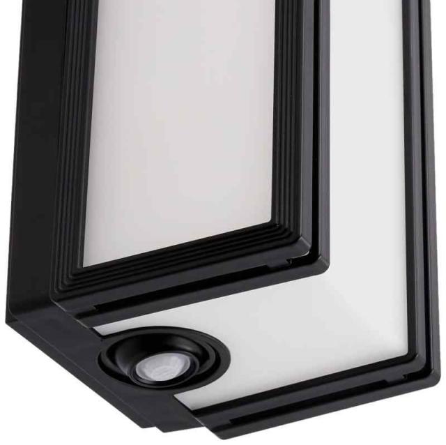 パナソニック(Panasonic) LED ポーチライト 壁直付型 40形 電球色 LGWC81405LE1 オフブラック×オフブラック_1