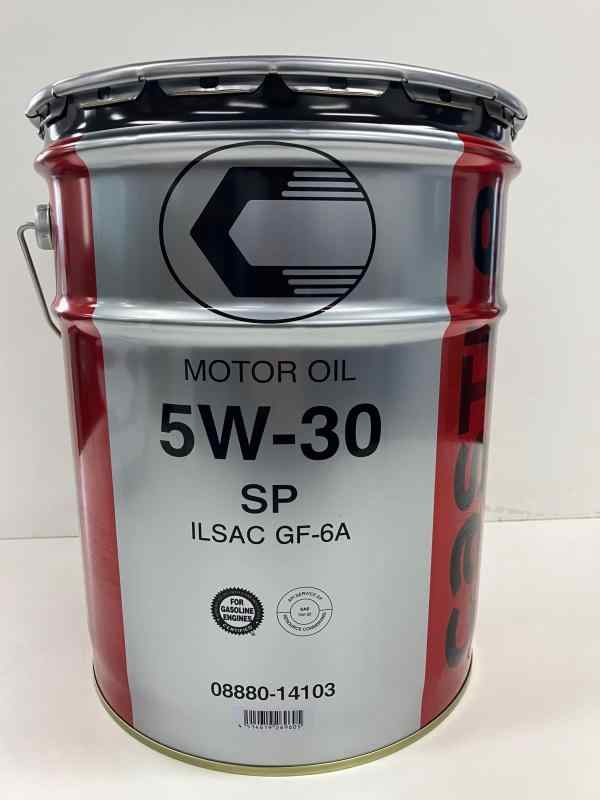 タクティー TOYOTA [ トヨタ ] キャッスル [ CASTLE ] 5W30 [ SP/GF-6 ] 鉱物油 [ 20L ] 08880-14103