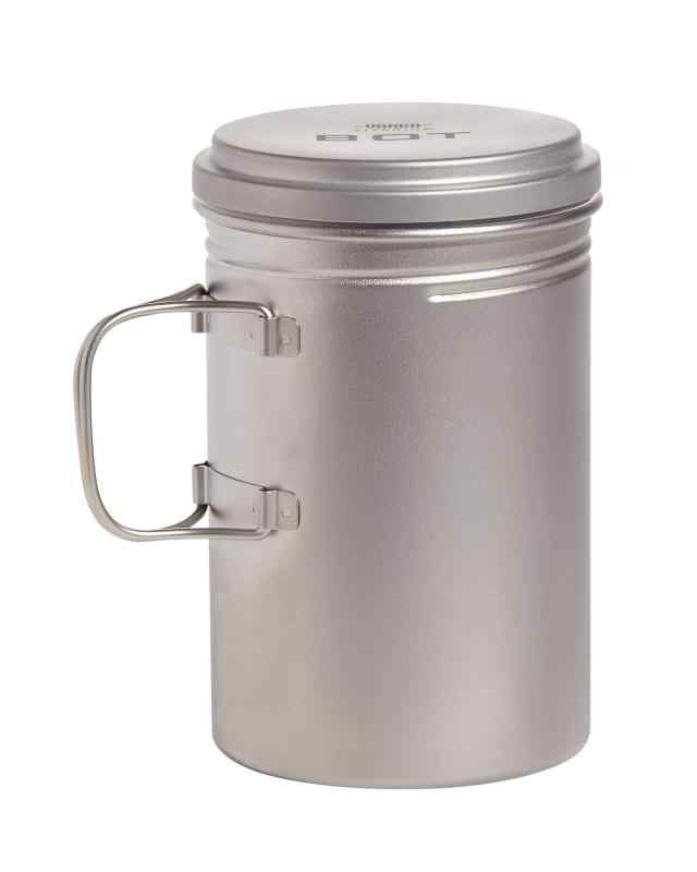 Vargo チタンBOT-HDボトルポット ？ 超軽量ウォーターボトルクッキングポット重量| バックパッキングキャンプ多目的クッキングポット (HD。)