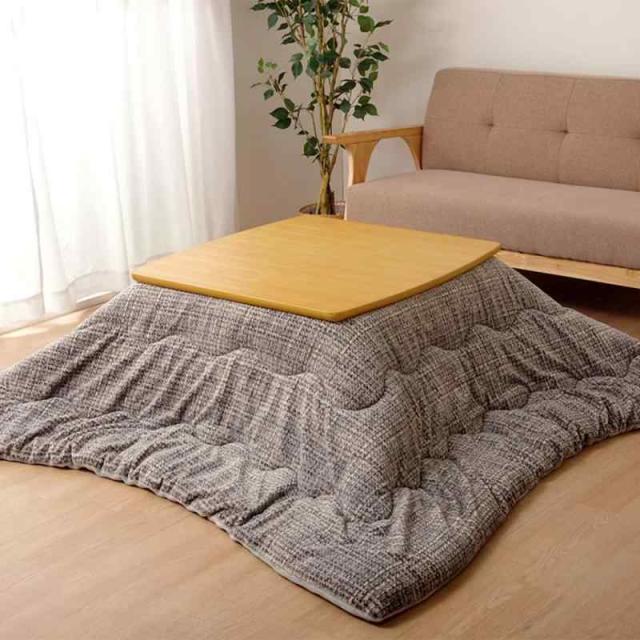 イケヒコ こたつ掛けふとん 長方形 ノート グレイ 約190×240？ #6837219