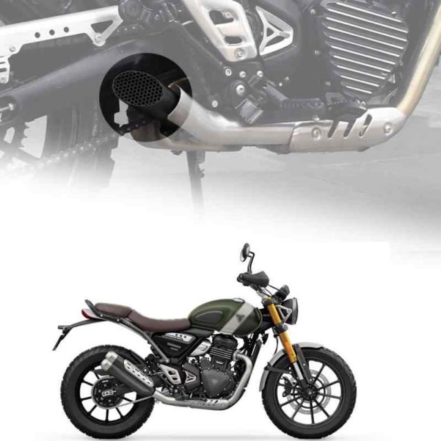 FOR スクランブラー400X Scrambler 400 x scrambler 400x スピード400 SPEED 400 speed 400 2024 2025 2026 オートバイエキゾースト改造レーシングサイレンサーエスケープオートバイスリップ