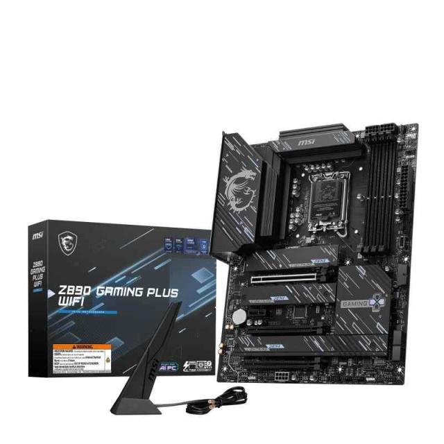 MSI Z890 GAMING PLUS WIFI Z890チップセット搭載 ATX マザーボード MB6588