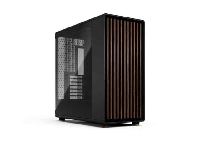 Fractal Design North XL RC Charcoal Black TG Dark ウォールナット材 強化ガラスパネル採用 フルタワー PCケース ブラック FD-C-NOR1X-05 CS9180