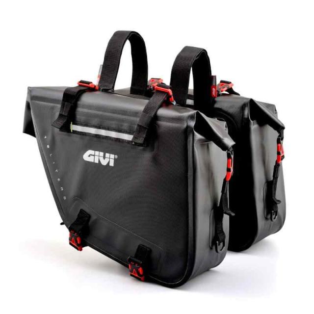 GIVI(ジビ) バイク サイドバッグ 各15L 防水 左右セット GRT718 99195