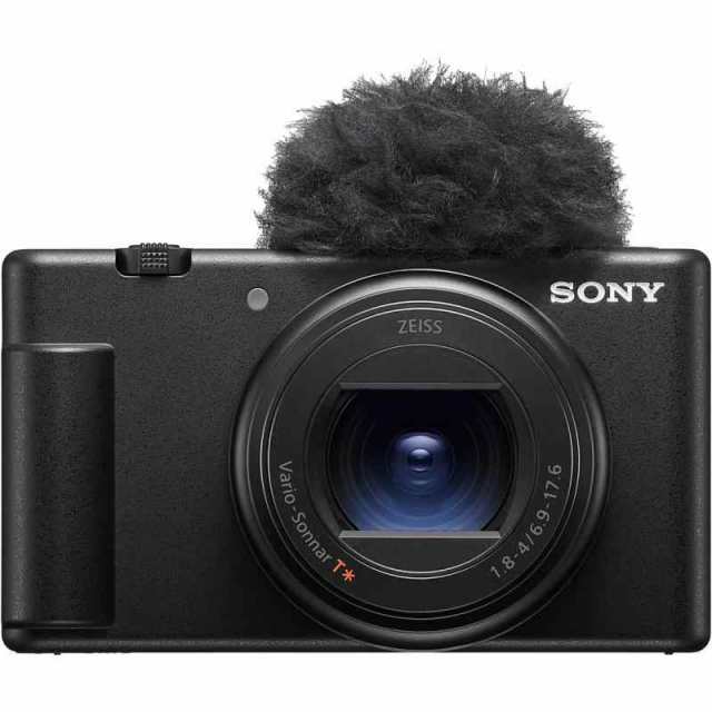 SONY(ソニー) コンパクトデジタルカメラ VLOGCAM Vlog用カメラ ZV-1II ボディ ウィンドスクリーン付属 18-50mm F1.8-4.0 ズームレンズ ブラック ZV-1M2 B 126,610円