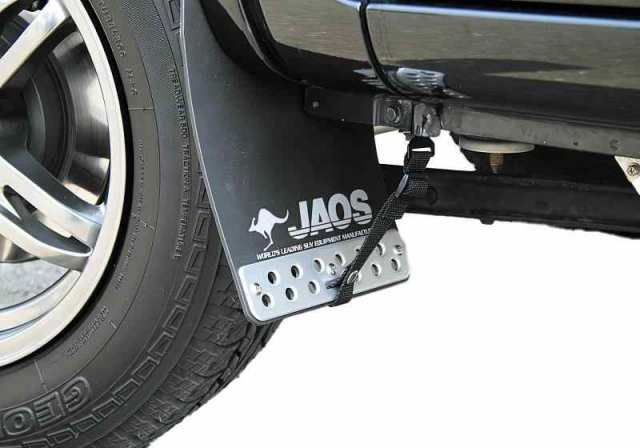 ジャオス(JAOS) JAOS マッドガードIII フロントセット ブラック ジムニー JB23系 MUD GUARD3 BLACK FRONT JIMNY JB23 98+ 【年式: 98.10-】 【適応: ALL】 B622512Fの通販は