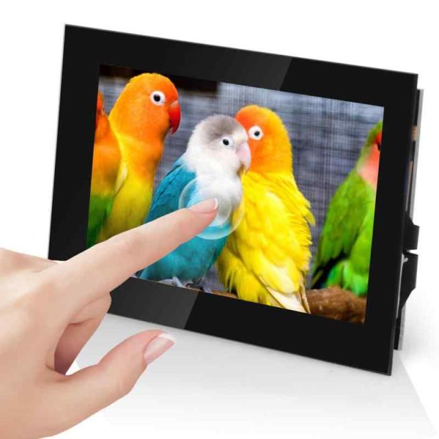 OSOYOO 3.5 インチ TFT IPS タッチスクリーン DSI コネクタ LCD ディスプレイ モニター Raspberry Pi 5 4 3 2 Model B B+ 用 ラズベリーパイ 5 ｜プラグ アンド プレイ モニター Raspbain