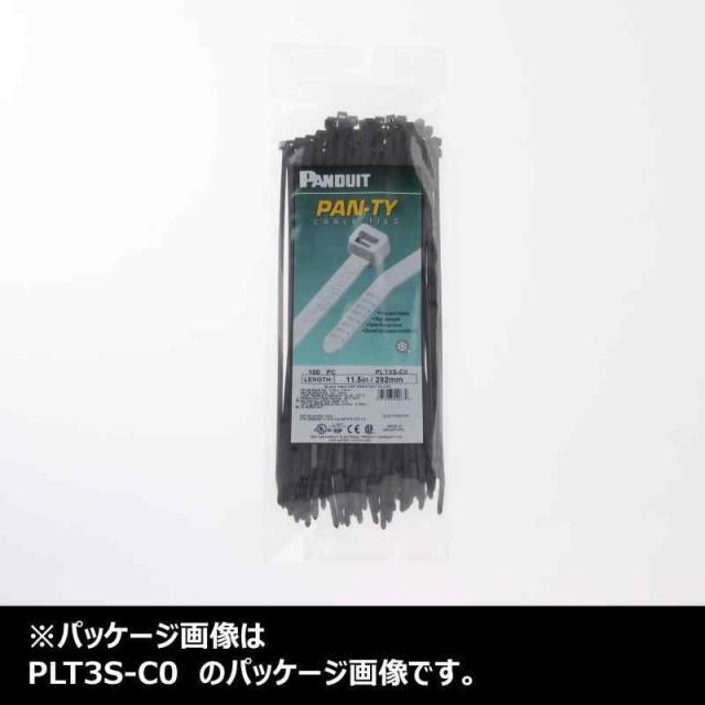 パンドウイット ナイロン結束バンド 耐候性黒 幅4.8mm 長さ394mm 1000