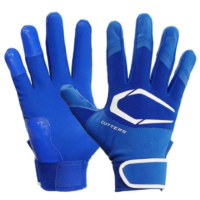 カッターズ (CUTTERS) バッティング グローブ 手袋 (ロイヤル×ホワイト, L)