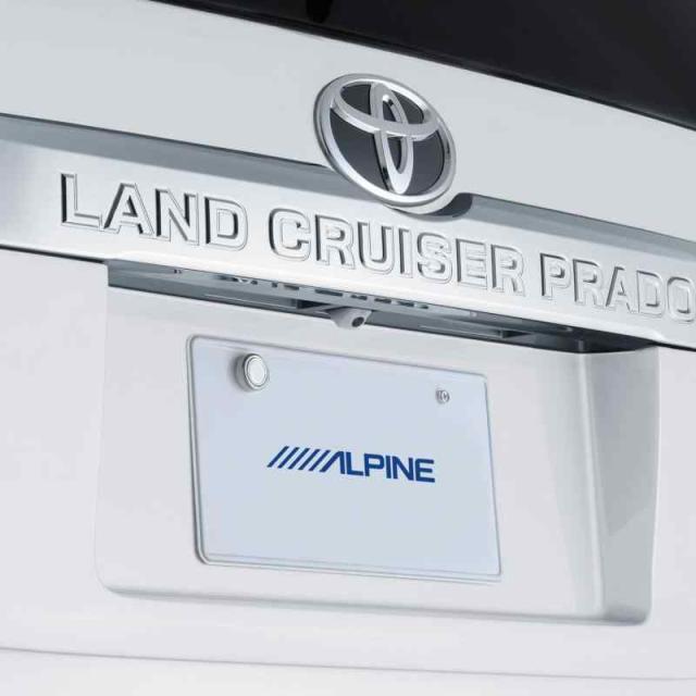 アルパイン(ALPINE) ランドクルーザー プラド 150系 専用 バックビューカメラパッケージ(白) HCE-C1000D-LP-W_1