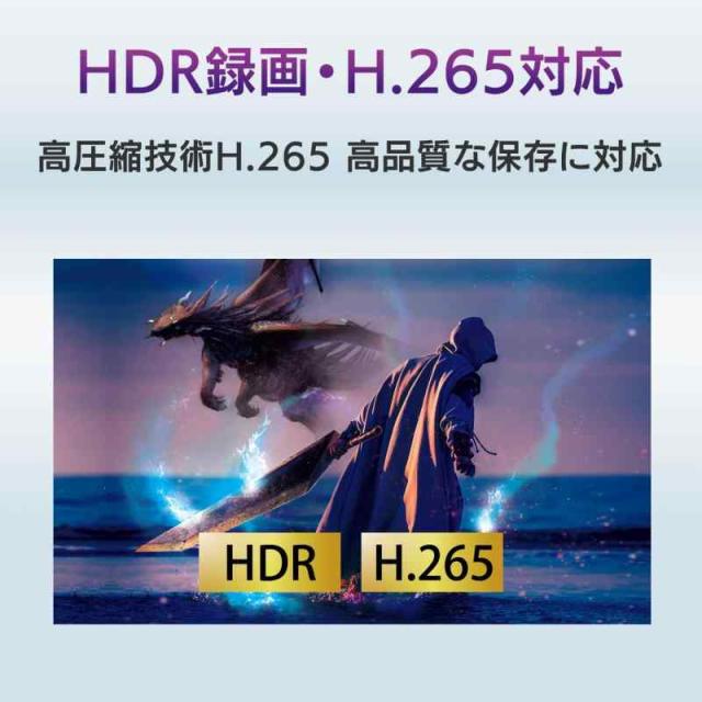 アイ・オー・データ IODATA HDMI キャプチャー 4K対応 2K120pパススルー・録画対応 PS5 ゲーム録画 実況 録画・編集ソフト付き 日本メーカー GV-USB3HDS/E_2