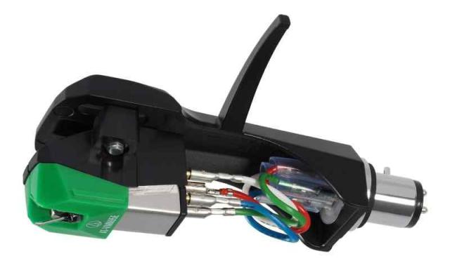 オーディオテクニカ AT-VM95E/H VM型 ステレオカートリッジ ヘッドシェル付き 接合楕円針 スタンダードモデル レコード針 カートリッジ レコードプレーヤー