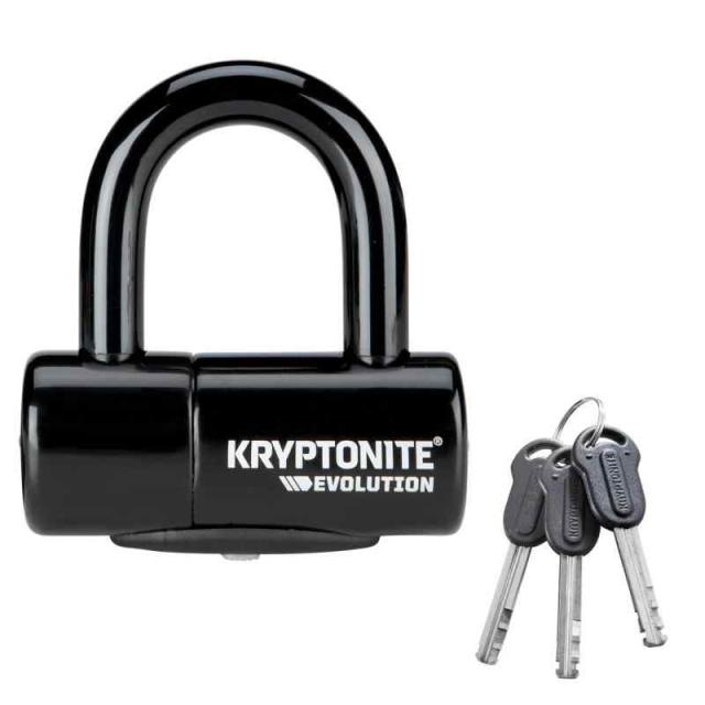 KRYPTONITE (クリプトナイト) ロック NEW YORK LOCK [ EV4 ディスクロック レッド ] 999621 (ブラック)