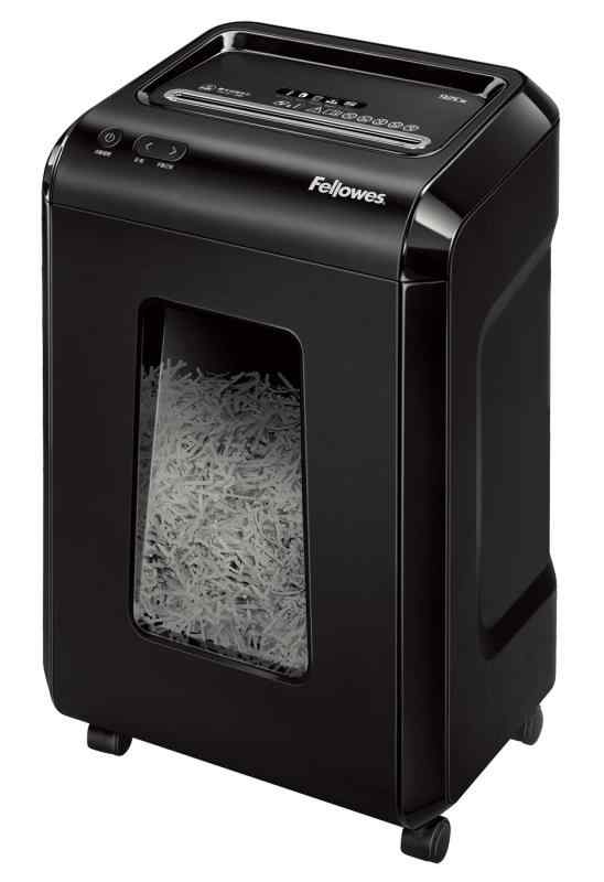 フェローズ シュレッダー 家庭用 電動 18枚細断 クロスカット 触ると止まる安全機能 キャスター付 92Cs 1719001