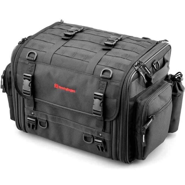 ヘンリービギンズ(Henly Begins) デイトナ バイク用 ツーリング シートバッグ BASIC Mサイズ(33-42L) ホテル2泊 DH-718 ブラック 96720の通販は 11,884円