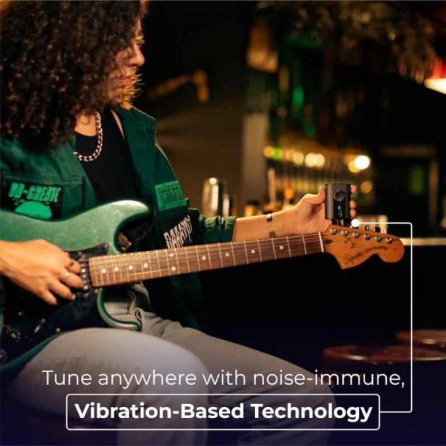 ROADIE 3 | Smart Automatic Guitar Tuner, Metronome & String Winder | For Electric Guitars, Acoustic Guitars, 12-String Guitars,_2