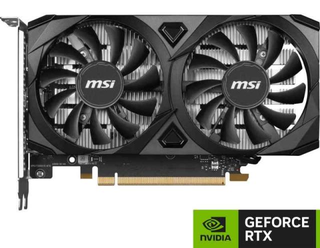 MSI GeForce RTX 3050 VENTUS 2X E 6G OC ゲーミンググラフィックスカード - 6GB GDDR6 1492 MHz PCI Express Gen 4 96ビット DP(v1.4a)1x HDMI 2.1 (4K相応う)