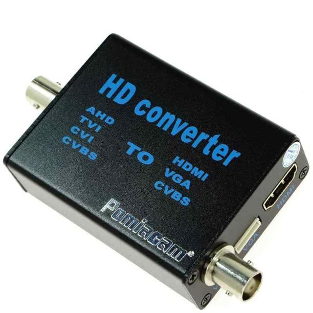 AHD41 4 in 1、AHD/TVI/CVI/CVBS信号のHDMI/CVBSビデオ信号コンバーターへの変換