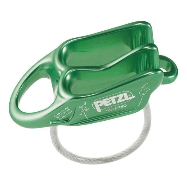 PETZL Reverso 多目的ベレイ/ラペルデバイス パープル フリーサイズ