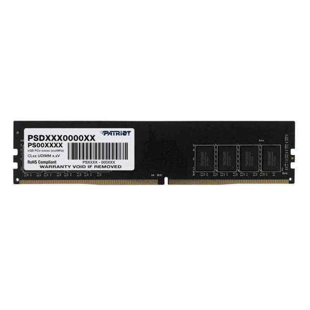PATRIOT DDR4 2666MHz PC4-21300 CL19 ヒートシンク付 (8GB (1Gx8), UDIMM)
