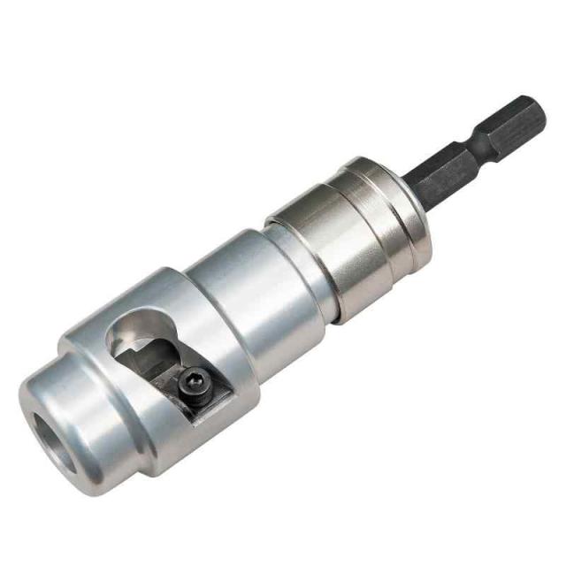 タジマ(Tajima) ビニール絶縁電線用皮剥き ソケット型CV線ストリッパー ムキソケ アジャスター式 22？ 600V CV線(CV単芯、CVT用) クリアケース DK-MS22AJCL