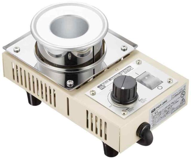 太洋電機産業(goot) 小型はんだ槽 鉛フリーはんだ対応 鋳物ツボタイプ POT-28C 日本製