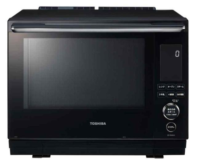 東芝 (TOSHIBA) オーブンレンジ 電子レンジ フラットテーブル microwave 簡単操作 石窯ドーム 30L ER-YD3000(K)