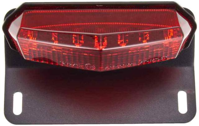 ポッシュフェイス(POSH FAITH) バイク用品 アキュートLEDテールランプ ユニバーサルタイプ レッド 090147-90