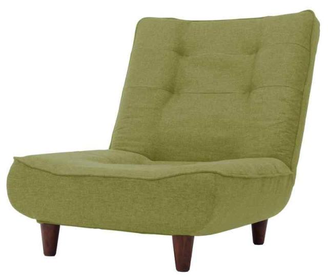 セルタン(Cellutane) ソファー 背部リクライニング ポケットコイル 日本製 (02 タスクグリーン, 01 1人掛け(かためタイプ))