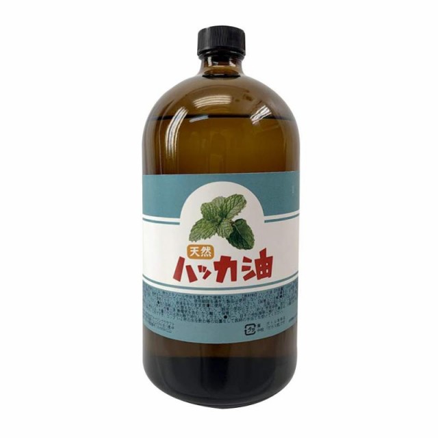 Sin. ハッカ油 1L 日本製 天然 ハッカオイル 1000ml