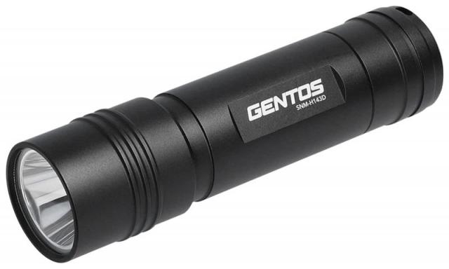 GENTOS(ジェントス) LED 懐中電灯 電池式(単3/単4) 明るさ80~520ルーメン SNMシリーズ SNM-H31D/SNM-H41D/SNM-J132D/SNM-J133D/SNM-H132D/SNM-H143D/SNM-L142D/SNM-