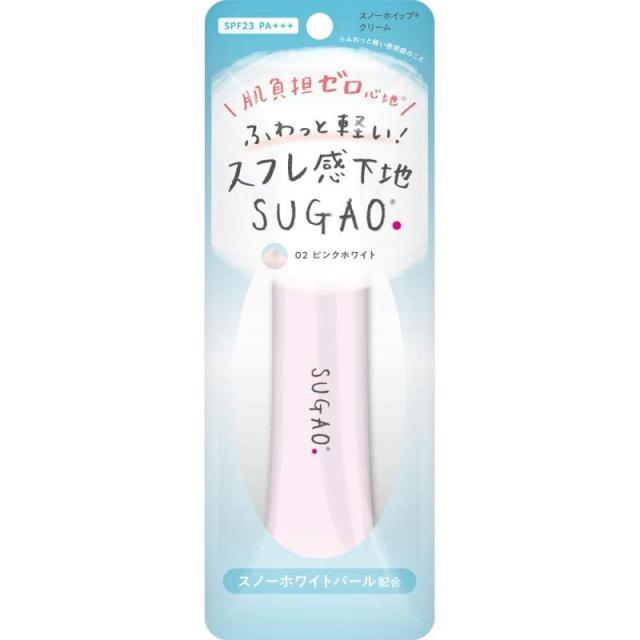 スガオ(SUGAO) SUGAO スノーホイップクリーム BBクリーム ピンクホワイト 25グラム (x 1)の通販は 6,941円