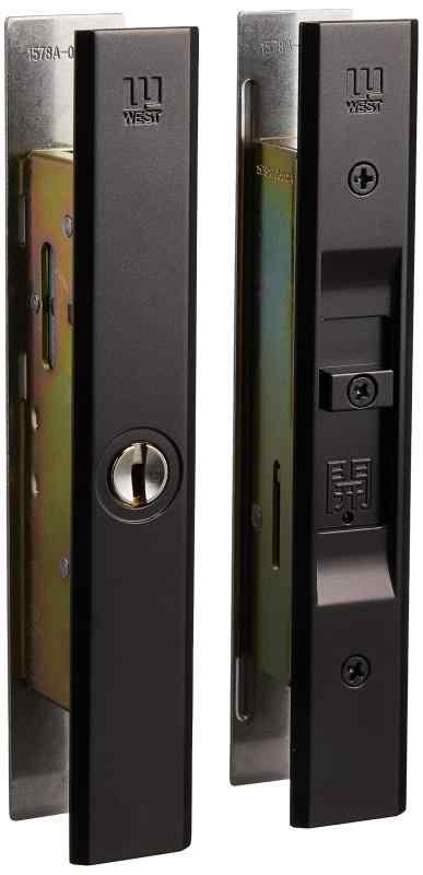 ウエスト(West) WEST 純正ディンプルシリンダー 万能取替引戸錠 キー5本セット ブロンズ 333-S2305-BT 1組の通販は 6,021円