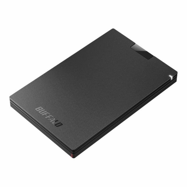 バッファロー SSD-PGC2.0U3-BC (ブラック) USB 3.2 (Gen 1) 対応 ポータブルSSD 2TB