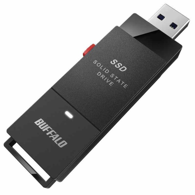 バッファロー ( BUFFALO ) USB3.2(Gen1) ポータブルSSD 500GB スティック型 SSD-PUT500U3-BKC