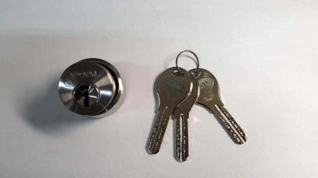 GOAL V-18 ASLX/LG用 交換用シリンダーのみ シルバー色