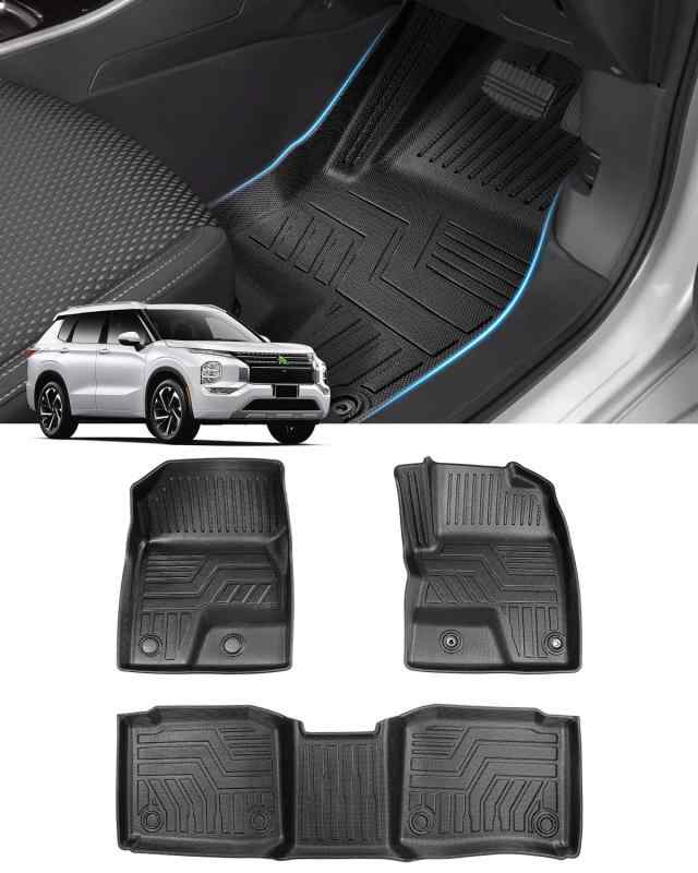 Cartist ダイハツ 新型アトレー S700V S710V フロアマット 立体カーマット 3Dフロアマット Atrai S7系 2021年12月-現行 2022年10月~現行 立体構造 防水マット 滑り防止 耐汚れ 耐磨耗性 TPE素材 カスタムパーツ