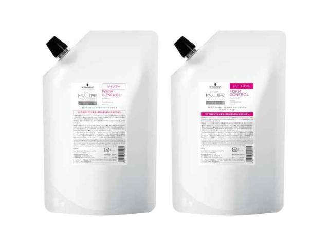 BCKUR FORM CONTROL シャンプー 600ml ＆ トリートメント 600g 詰め替え用 セット サロン専売品 シュワルツコフ プロフェッショナル BCクア フォルムコントロール