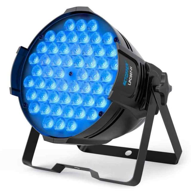 BETOPPER ディスコティックともし火 54x3W RGBW LED 一こまともし火公演ともし火 公演ともし火 DMX512 3/7CH 寄り合いともし火 注目の的 DJ disco light 野球クラブともし火専門職取りつける 高明快さ 発声連絡 一こま/上演/華燭の典/パーテ