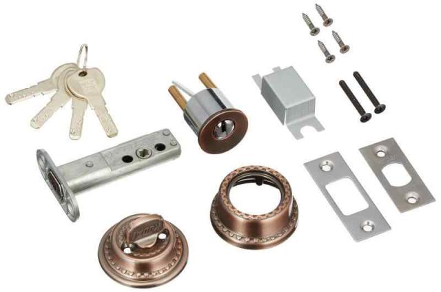 長沢製作所 古代 チューブラー本締錠 NT-T-60 NFシリンダー 22045GB